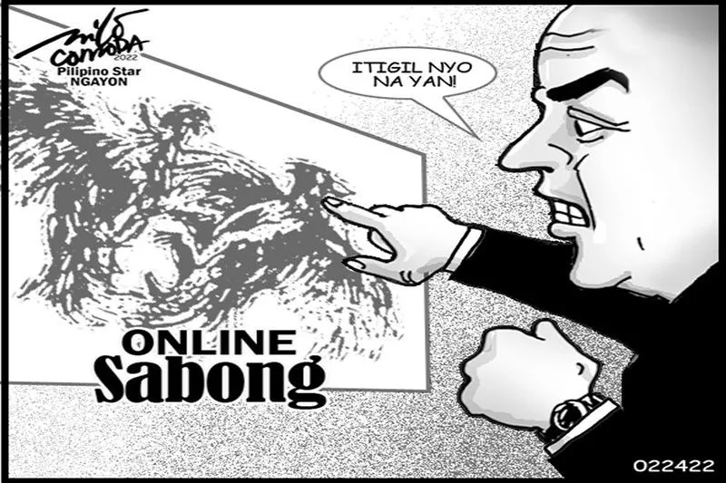 EDITORYAL - Itigil ang e-sabong, hanapin mga nawawalang sabungeros EDITORYAL - Itigil ang e-sabong, hanapin mga nawawalang sabungeros