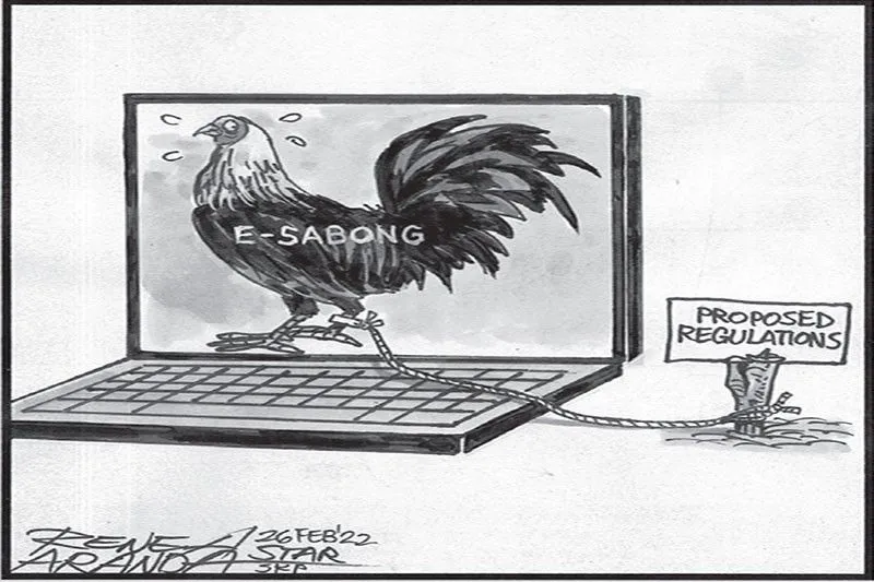 EDITORIAL - A closer look at e-sabong EDITORIAL - A closer look at e-sabong